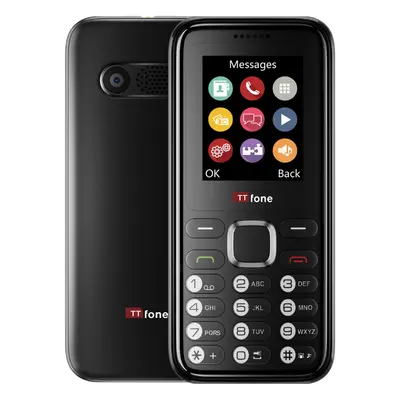 Return Resale - TTfone TT150 Black Dual SIM Mobile with Mains Charger