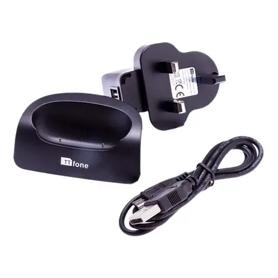 TTfone Spare Docking Cradle Desktop Charger Stand for Star TT300 Mobile