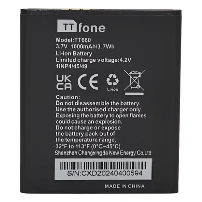 Original Battery for TTfone TT660