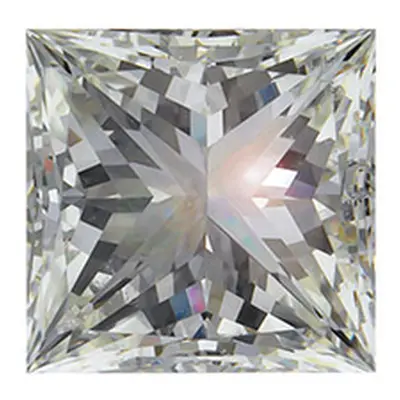 Diamond, Princess, H/SI, 7pt/2.2mm