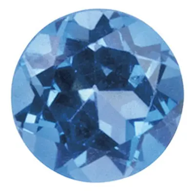 London Blue Topaz, Round, 1.5mm, Treated