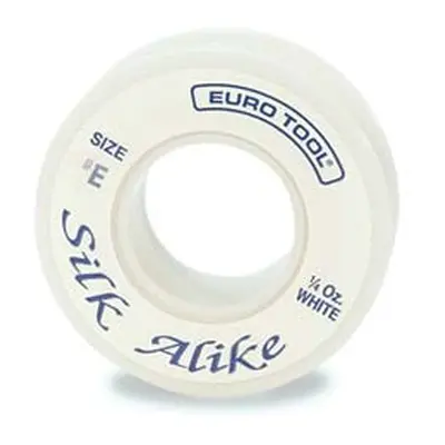 Silk Alike White Thread, Size 2, 60.3m Spool