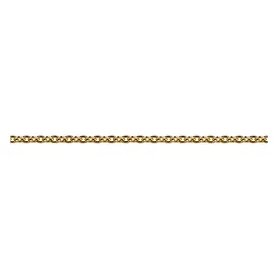 18ct Yellow Gold 1.3mm Round Loose Trace Chain