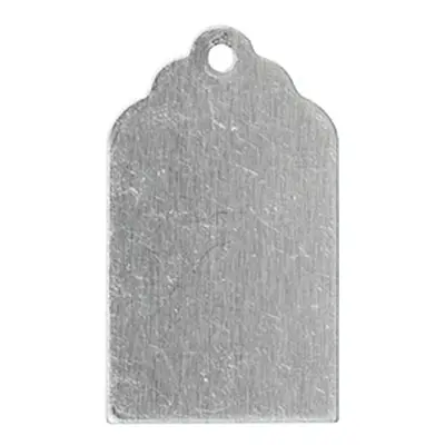 ImpressArt Aluminium Gift Tag 22mm Stamping Blank Pack of 15