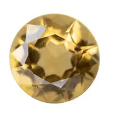 Citrine, Round, 7mm