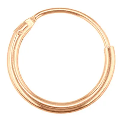 9ct Red Gold Sleeper Superlight 11mm Hoop, 100% Recycled Gold