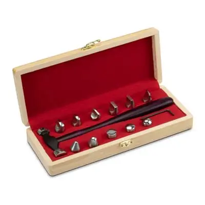 Small 11 Piece Interchangeable Head Precision Hammer Set