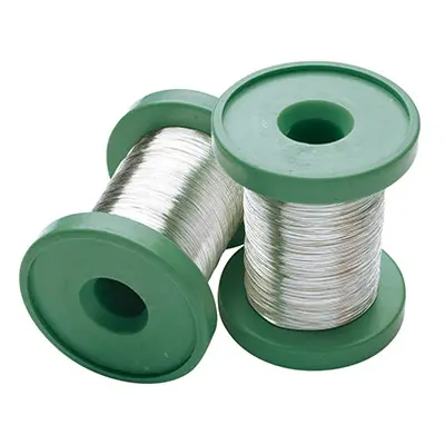 Fine Silver Round Wire 0.20mm Fully Annealed, 30gm Reels, 100% Recycled Silver