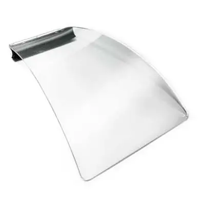 Replacement Curved Acrylic Shield For Foredom Bench Peg Fishmouth Collection System