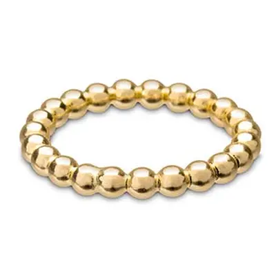 Gold Filled Beaded Ring 3mm Size Q