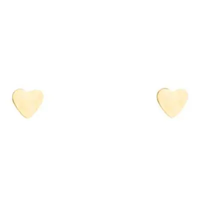 Gold Filled 3.5mm Heart Stud Earrings