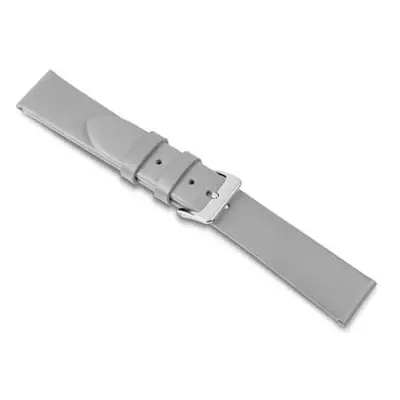 Grey Calf Watch Strap 18mm Genuine Leather