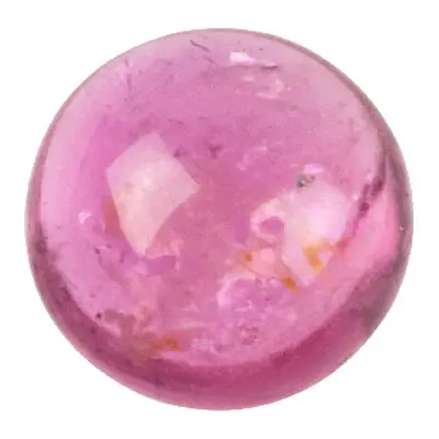 Pink Tourmaline, Round Cabochon 5mm