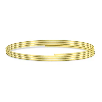 9ct Yellow Gold Round Wire 1.50mm X 50mm, Fully Annealed, 100% Recycled Gold