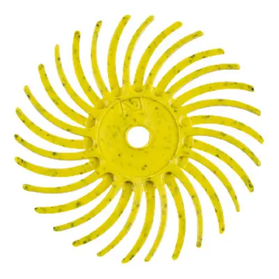 3M Radial Abrasive Disc Yellow Pack of 6