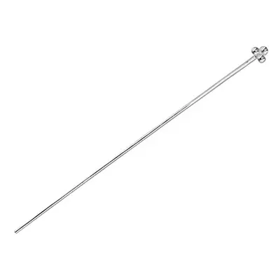 Sterling Silver Head Pin 50mm Pack of 20, With 3 Bead End