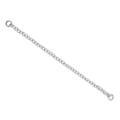 Sterling Silver 1.8mm Trace Safety Chain For Bracelet Pack of 6 6.5cm/2.6&quot;, 100% Recycled S