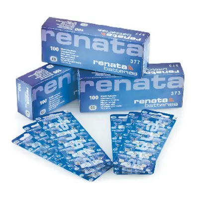 Renata Watch Battery 394, Strip Of 10