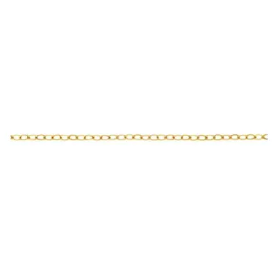 Gold Filled 1.3mm Loose Hammered Trace Chain