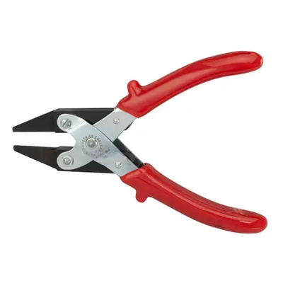 Maun Thin Flat Nose Pliers 160mm/6.5&quot; Parallel Action, With Smooth Jaws And Comfort Grip Ha