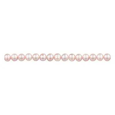 Cultured Pearls Fresh Water, 6-6.5mm, Lavender/pink, Potato Round, 16&quot;/40cm