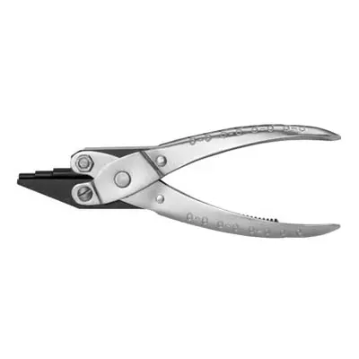 Classic Parallel Action Pliers 3 Step Round/concave 3,4,5mm 140mm