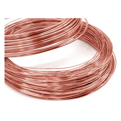 9ct Red Gold Round Wire 2.50mm, 100% Recycled Gold