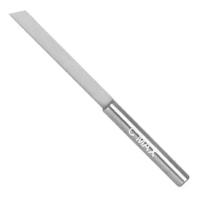 GRS® C-Max Carbide Tapered Flat Graver 0.8mm X 10 Degree Tool Point Width