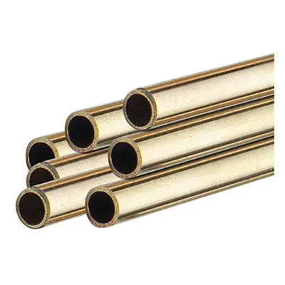 18ct Yellow Gold Tube, Ref 10, Outside Diameter 2.0mm, Inside Diameter 1.3mm, 0.35mm Wall Thickn