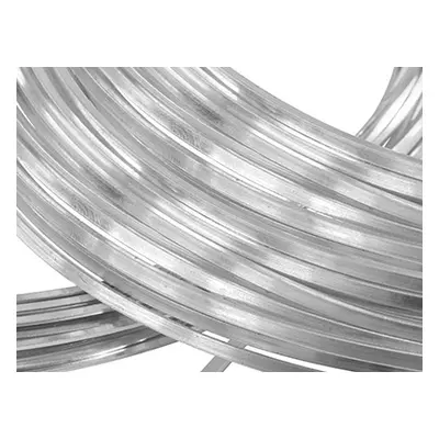 18ct White Gold Square Wire 4.00mm Fully Annealed, Coiled, 100% Recycled Gold