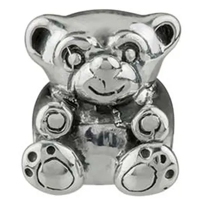 Sterling Silver Teddybear Charm Bead