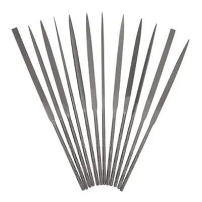 Vallorbe 160mm/6&quot; Needle File, Cut 2, Set Of 12