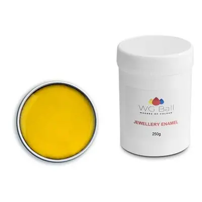 WG Ball Opaque Enamel Yellow 670 250g Lead Free