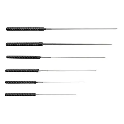 Broacher / Reamer File Set, Small, 0.4-1.4mm, Set Of 6