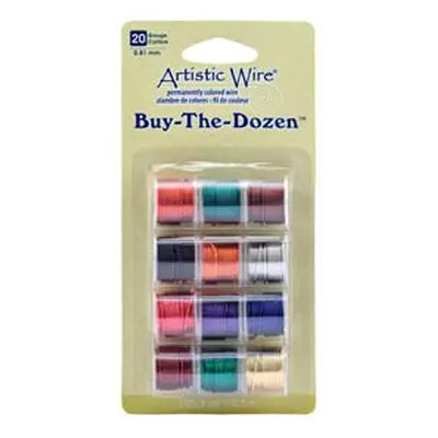 Beadalon Artistic Wire, 20 Gauge, Tarnish Resistant, Buy-the-dozen, ACLS, 0.81mm X 2.7m Each