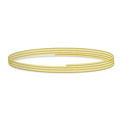 9ct Yellow Gold Round Wire 2.00mm X 100mm, Fully Annealed, 100% Recycled Gold