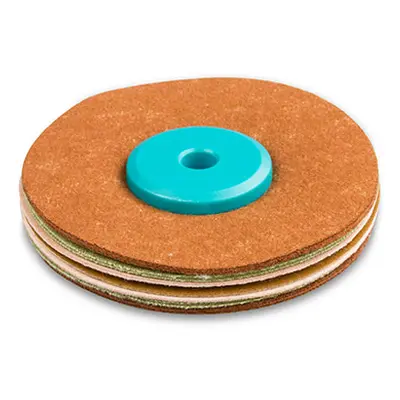 Synthetic Suede Polishing Mop, Hard, Small 55mm X 8mm