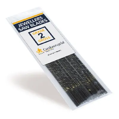 Cooksongold Saw Blades Grade 2, 1 Gross 144 Pieces