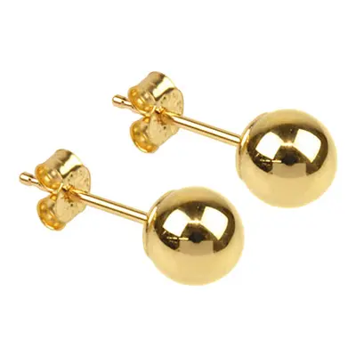 9ct Yellow Gold Pair 5mm Light Weight Ball Studs