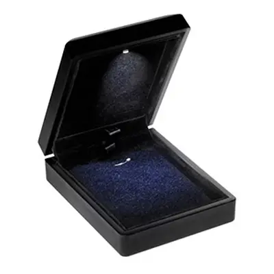 LED Black Jewellery Pendant Box