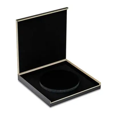 Black Seamless Flat Necklace Box