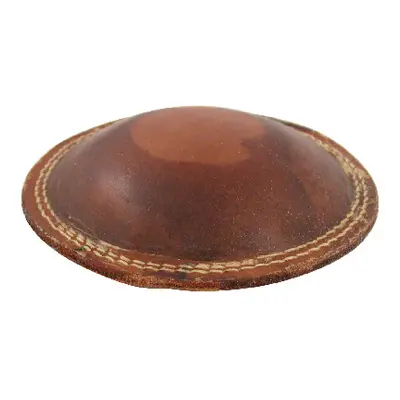 Multi Purpose Leather Cushion 160mm/6&quot; Diameter, Filled With Fine Light Weight Grit, 307g