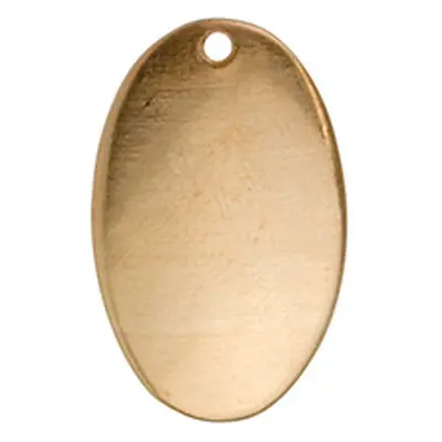 Copper Blanks Domed Oval Pack of 10 26mm X 16mm X 0.9mm