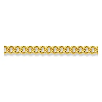 9ct Yellow Gold 1.4mm Loose Curb Chain