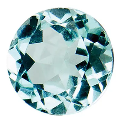 Sky Blue Topaz, Round, 4.5mm, Treated