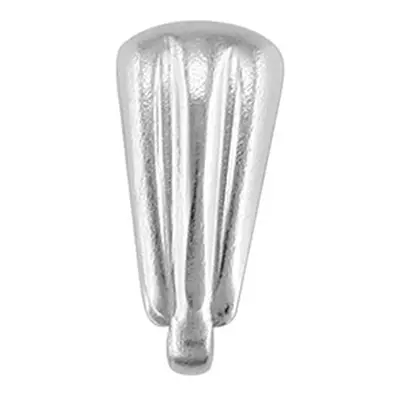 Sterling Silver Pendant Bails, Pack of 10, Fluted, Small, 630, 100% Recycled Silver