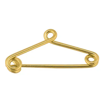 9ct Yellow Gold Safety Pin 575, 100% Recycled Gold