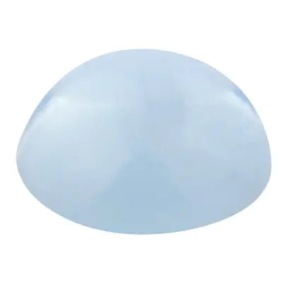 Sky Blue Topaz, Round Cabochon 4mm, Treated