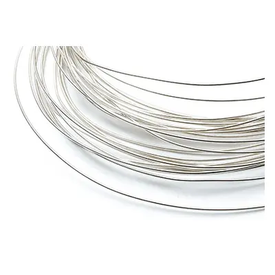 Fine Silver Round Wire 0.50mm X 3m Fully Annealed, 6.2g, 100% Recycled Silver