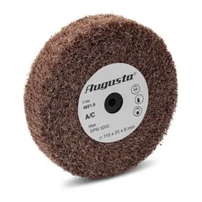 Satin Finish Buffing Wheel, Coarse,110mm X 25mm